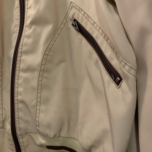 Tan and Brown Vintage Utex Jacket sz46 - Picture 7 of 9
